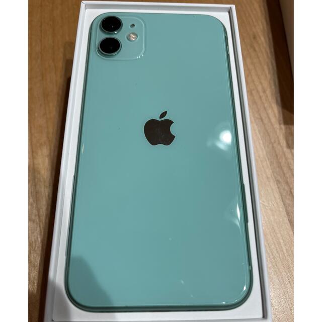 早い者勝ち Apple 128GB iPhone11 MWM62J／A 128GB グリーン SIMフリー