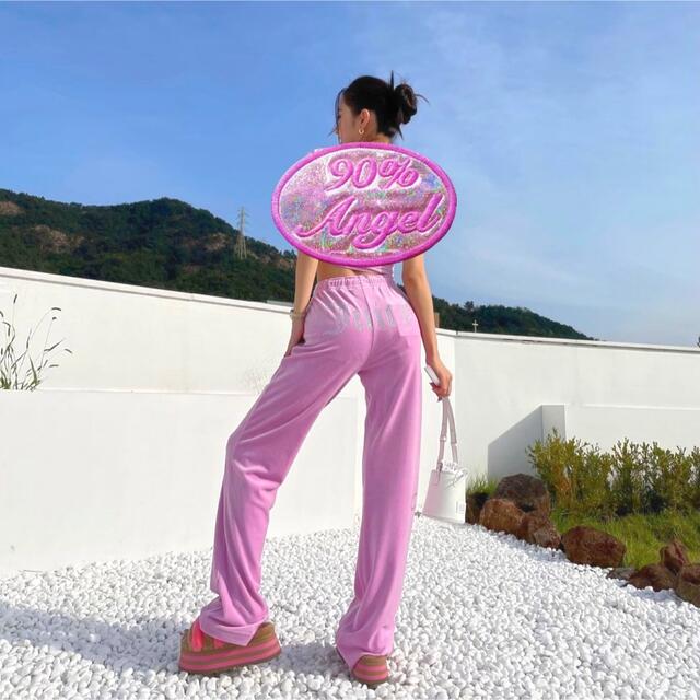 ♡juicy couture♡ベロア ピンク 2000s Y2Kセットアップ