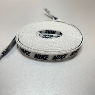 NIKE シューレース 靴紐 白120cm(スニーカー)