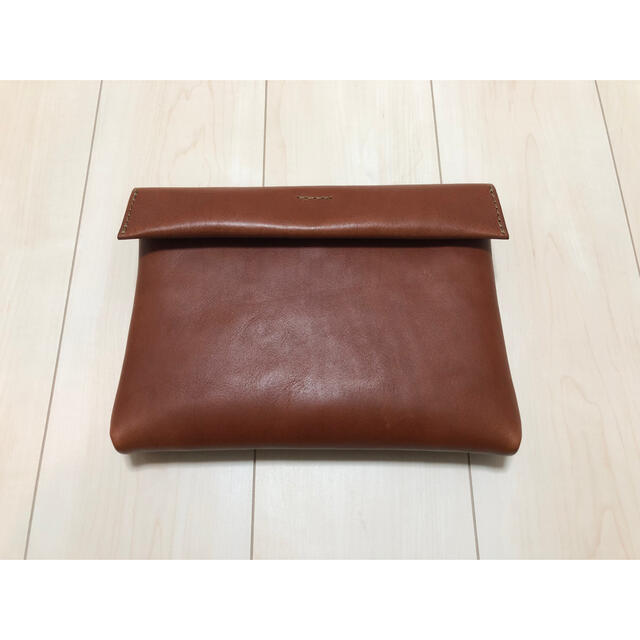 新品 aime leon dore クラッチバッグ　レザーバッグ