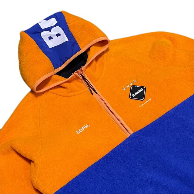 F.C.R.B.(エフシーアールビー)の【美品】F.C.R.B フリースパーカー BRISTOL Mサイズ  スウェット メンズのトップス(パーカー)の商品写真