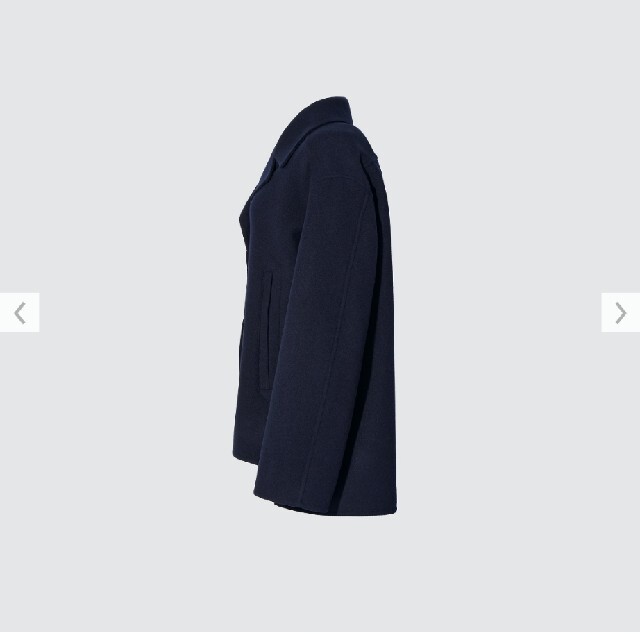 UNIQLO(ユニクロ)の*新品未使用*ユニクロ ジル・サンダー ダブルフェイスシャツジャケット　XL レディースのジャケット/アウター(その他)の商品写真