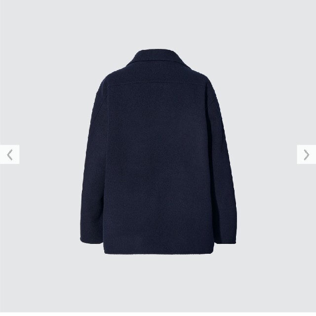 UNIQLO(ユニクロ)の*新品未使用*ユニクロ ジル・サンダー ダブルフェイスシャツジャケット　XL レディースのジャケット/アウター(その他)の商品写真