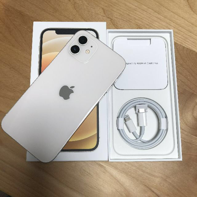 新品　iPhone 12 ホワイト 128 GB SIMフリー　本体