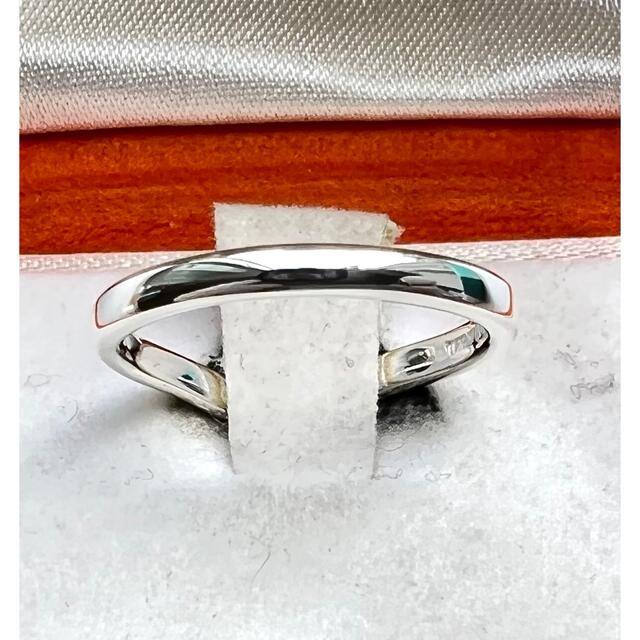 Tiffany & Co.(ティファニー)のTIFFANY 　カーブドバンド　 リング　正規品 レディースのアクセサリー(リング(指輪))の商品写真