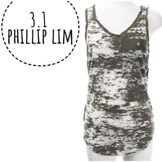 3.1 Phillip Lim - 3.1 phillip lim【美品】Vネック ノースリーブ 