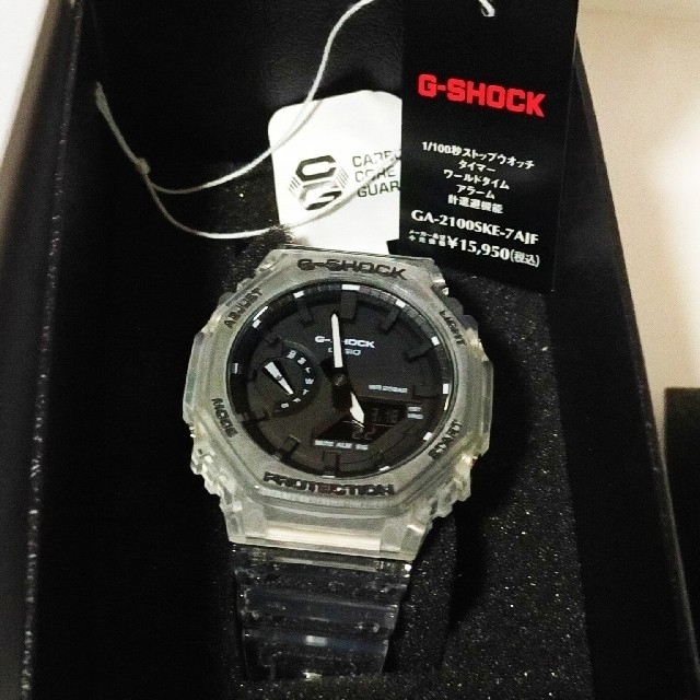 腕時計(デジタル) 美品 CASIO ProTrek プロトレック 腕時計 カシオ 1点 ブラック樹脂ストラップ SGW-100-1VEF  とクオーツ時計のカシオ