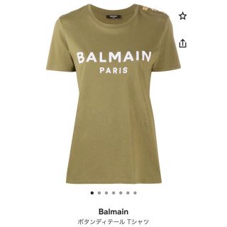 BALMAIN⭐︎ロゴTシャツ38ローラ着用megbaby着用