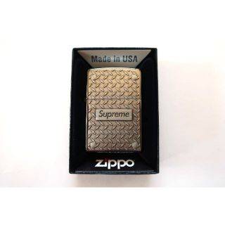 シュプリーム(Supreme)のSupreme Diamond Plate Zippoシュプリームダイアモンド(タバコグッズ)