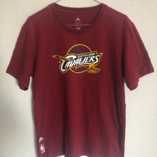 アディダス(adidas)の【人気】NBA クリーブランドキャバリアーズ　Tシャツ　半袖　えんじ色(Tシャツ/カットソー(半袖/袖なし))