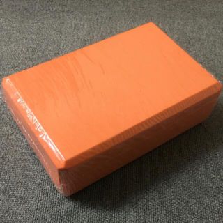 即買OK新品未使用ヨガ ブロック YOGA ダイエットオレンジ1個(ヨガ)