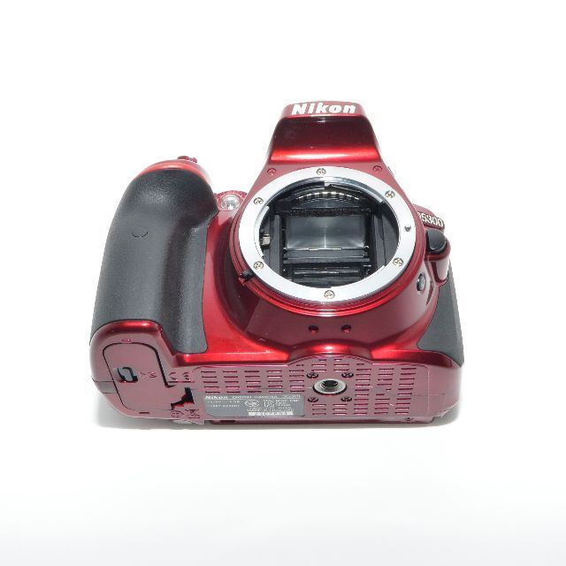 Nikon - ❤希少なレッド 美品❤Wi-Fiでスマホに転送❤Nikon D5300❤の