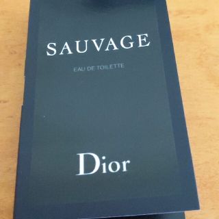 ディオール(Dior)のDior SAUVAGE (ディオール ソヴァージュ) サンプル(香水(男性用))