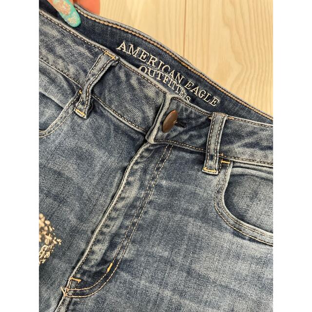 American Eagle(アメリカンイーグル)の③③アメリカンイーグル スキニーデニム size165/76A レディースのパンツ(デニム/ジーンズ)の商品写真