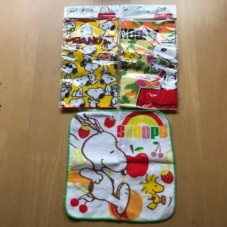 ピーナッツ(PEANUTS)のSNOOPY ミニタオルハンカチ　新品(ハンカチ)