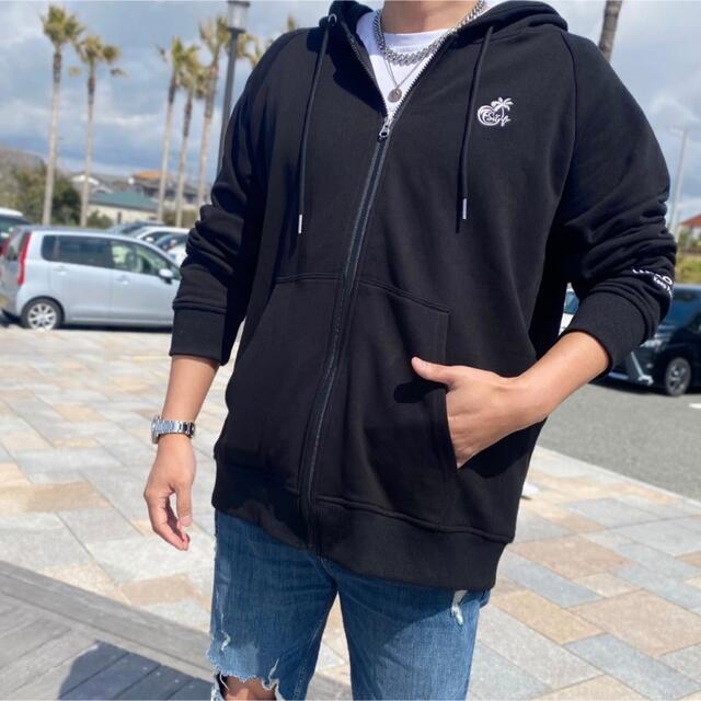 STUSSY - ストリート系☆LUSSO SURF ビッグロゴパーカー Sサイズ☆ロン
