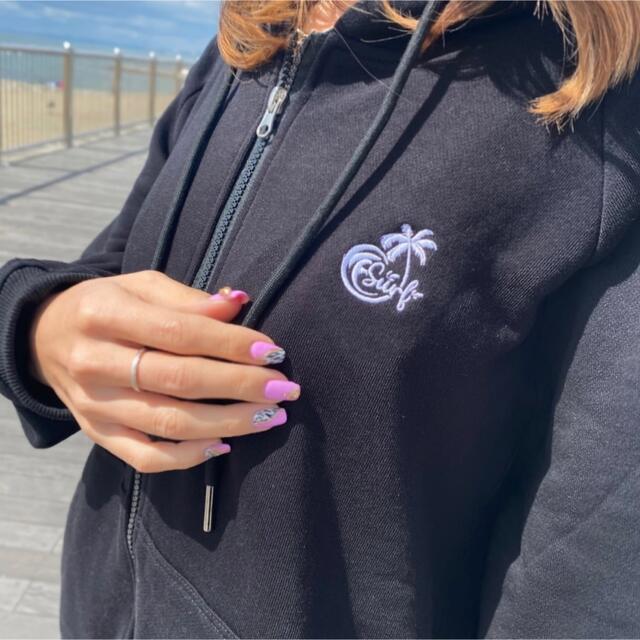 STUSSY - ストリート系☆LUSSO SURF ビッグロゴパーカー Sサイズ☆ロン