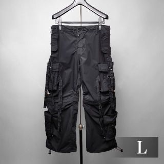 アナトミカ(ANATOMICA)の新品 GS UK TECHNO イギリス テクノ カーゴ パンツ L ブラック(ワークパンツ/カーゴパンツ)