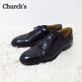Church's - church's Downtonウイングチップ ネイビー の通販 by su 