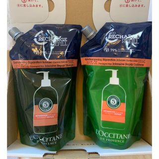 ロクシタン(L'OCCITANE)のロクシタン　ファイブハーブス シャンプー コンディショナーレフィル 500mL(シャンプー/コンディショナーセット)