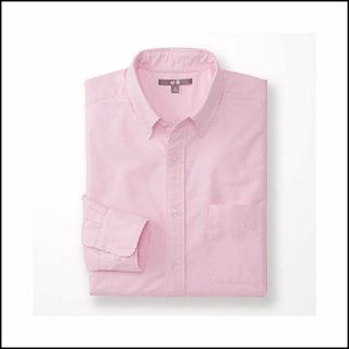 ユニクロ(UNIQLO)のUNIQLO カスタマイズ◆美品オックスフォードスリムフィットシャツ◆ユニクロ(シャツ)