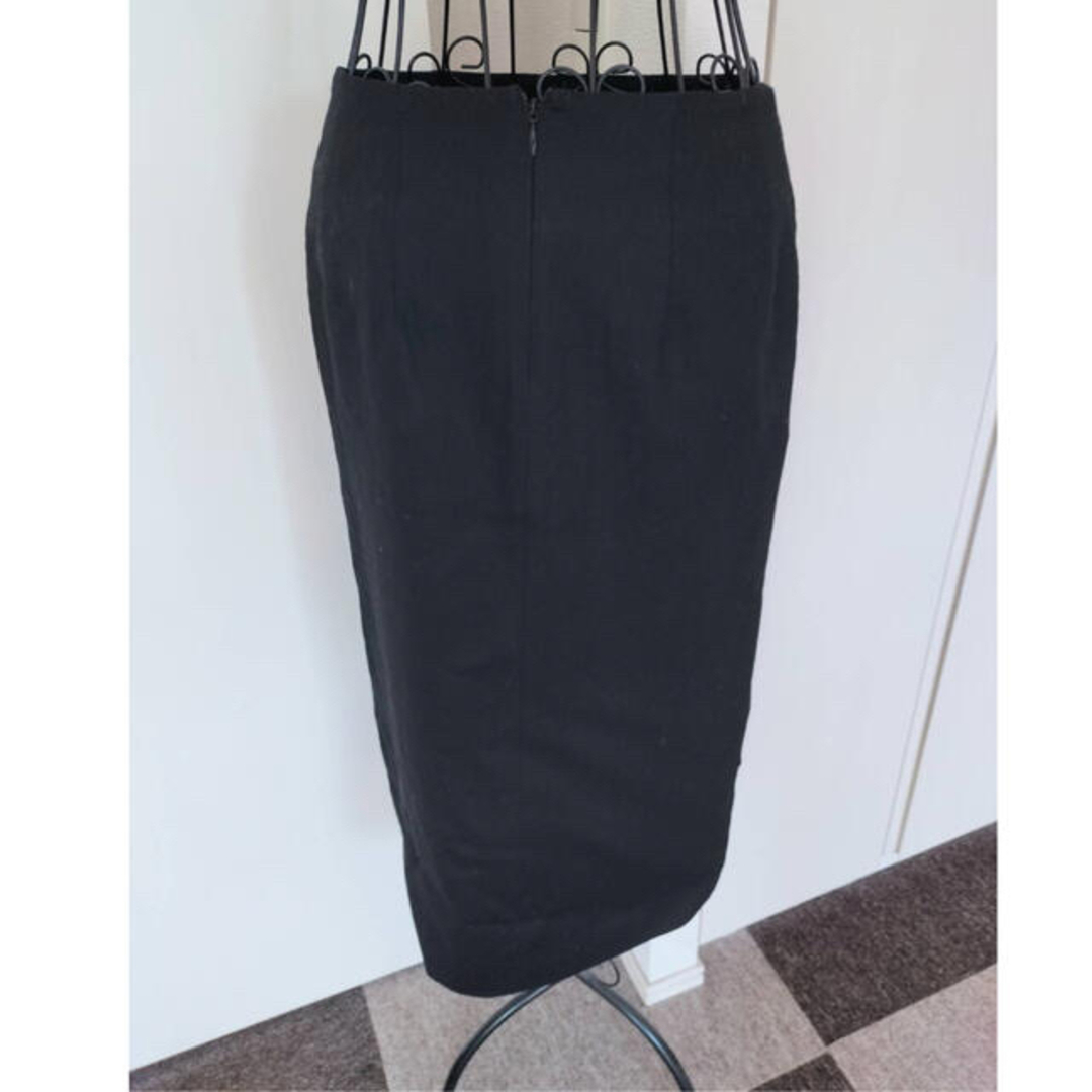 FRAMeWORK(フレームワーク)の週末限定価格　Frame Work フロントボタンタイプ　スムースタイトスカート レディースのスカート(ロングスカート)の商品写真