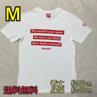 ベビードール(BABYDOLL)の②赤ロゴTシャツ BABYDOLL(Tシャツ(半袖/袖なし))