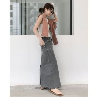 アパルトモンドゥーズィエムクラス(L'Appartement DEUXIEME CLASSE)のアパルトモン：GOOD GRIEF/DENIM LONG スカート(その他)