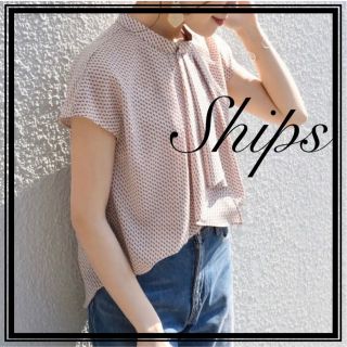 シップス(SHIPS)の【てん様 専用】SHIPS ＊ ショートスリーブ ボウタイブラウス(シャツ/ブラウス(半袖/袖なし))