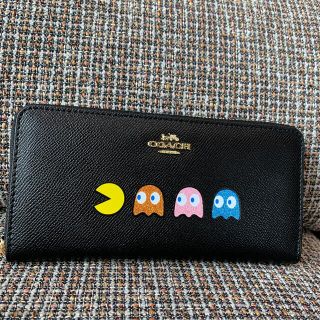 コーチ(COACH)の本体のみ　長財布　キラキラパックマン　コラボ(長財布)