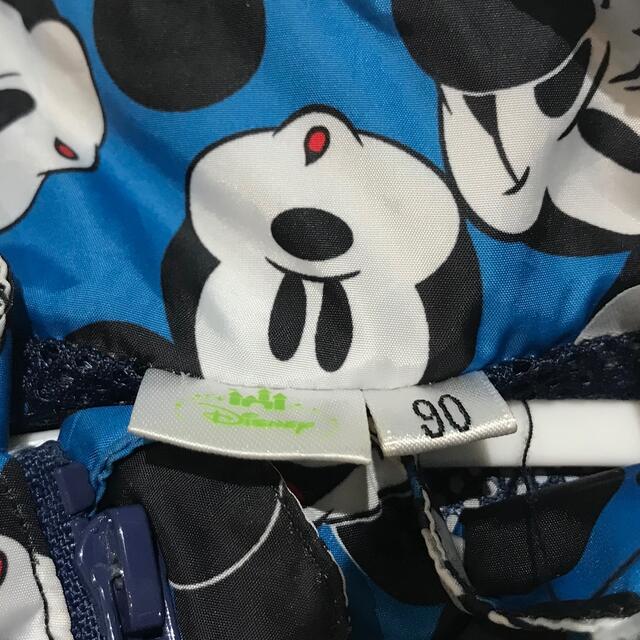 ディズニー  90cm  ミッキー柄　上着/ジャケット/ウインドブレーカー キッズ/ベビー/マタニティのキッズ服男の子用(90cm~)(ジャケット/上着)の商品写真