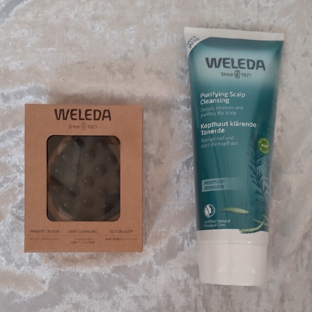 WELEDA ローズマリースカルプクレンジング ヘッドスパブラシ