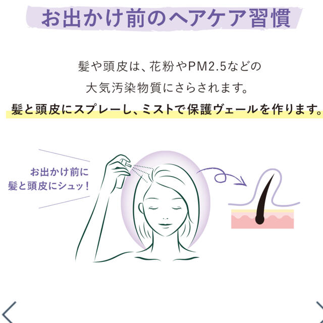 L'OCCITANE(ロクシタン)のロクシタン　バランシングシールドミスト コスメ/美容のヘアケア/スタイリング(ヘアウォーター/ヘアミスト)の商品写真