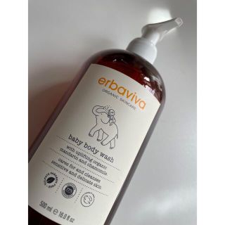 エルバビーバ(erbaviva)の新品　erbaviva baby body wash ボディウォッシュ(ボディソープ/石鹸)