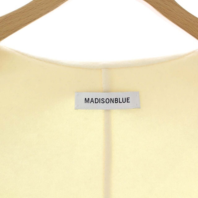 MADISONBLUE(マディソンブルー)のマディソンブルー チェスターコート アウター ロング ダブル 00 アイボリー レディースのジャケット/アウター(その他)の商品写真
