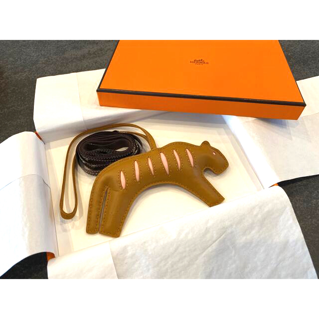 HERMES エルメス ルールーチャーム roo rooチャーム　ブルー