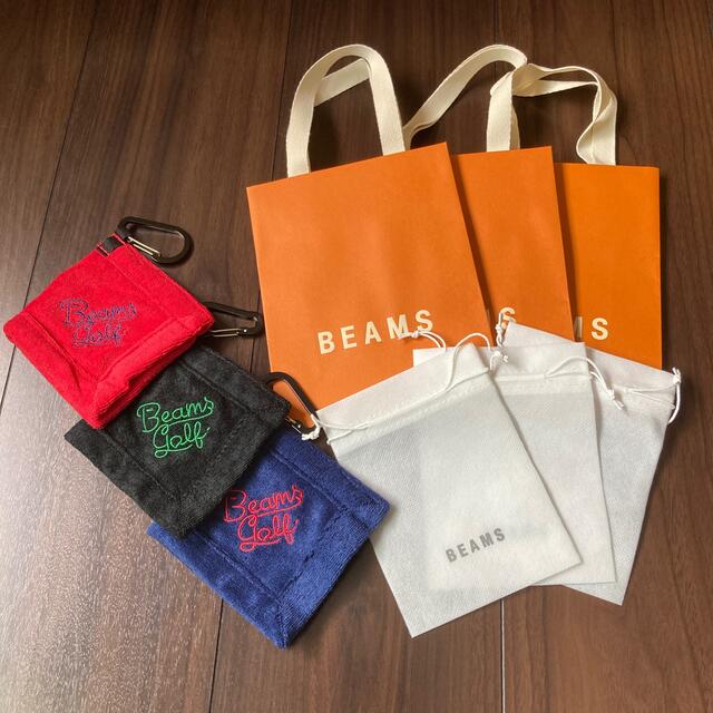 BEAMS(ビームス)のBEAMS GOLF タオル3色3点セット スポーツ/アウトドアのゴルフ(その他)の商品写真