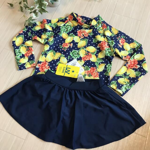 Branshes(ブランシェス)の新品ブランシェス　女の子スイムセット キッズ/ベビー/マタニティのキッズ服女の子用(90cm~)(水着)の商品写真