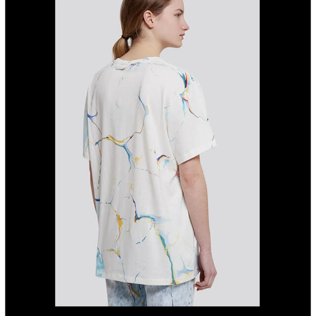 Stella McCartney(ステラマッカートニー)のステラマッカートニー　マーブルエフェクトTシャツ レディースのトップス(Tシャツ(半袖/袖なし))の商品写真
