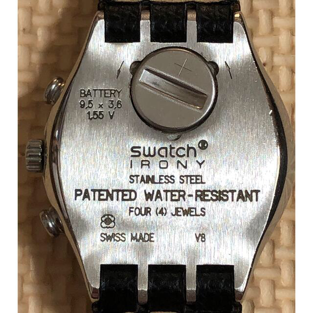 SWATCH IRONY スウォッチ アイロニー クロノグラフ 腕時計 革ベルト