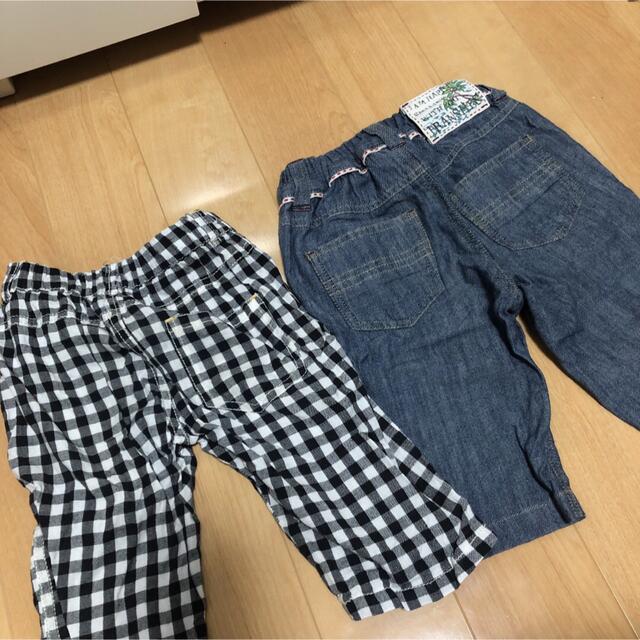 Branshes(ブランシェス)の110 ハーフパンツ　2本セット　ブランシェス　柄 キッズ/ベビー/マタニティのキッズ服男の子用(90cm~)(パンツ/スパッツ)の商品写真