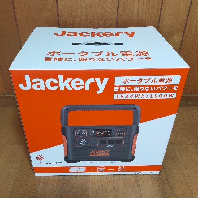 新品/未使用☆Jackery ジャクリ ポータブル電源 1500 PTB152