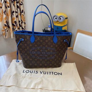 ルイヴィトン(LOUIS VUITTON)の LOUIS VUITTON MMトートバッグ イカットフラワー グランブルー(トートバッグ)