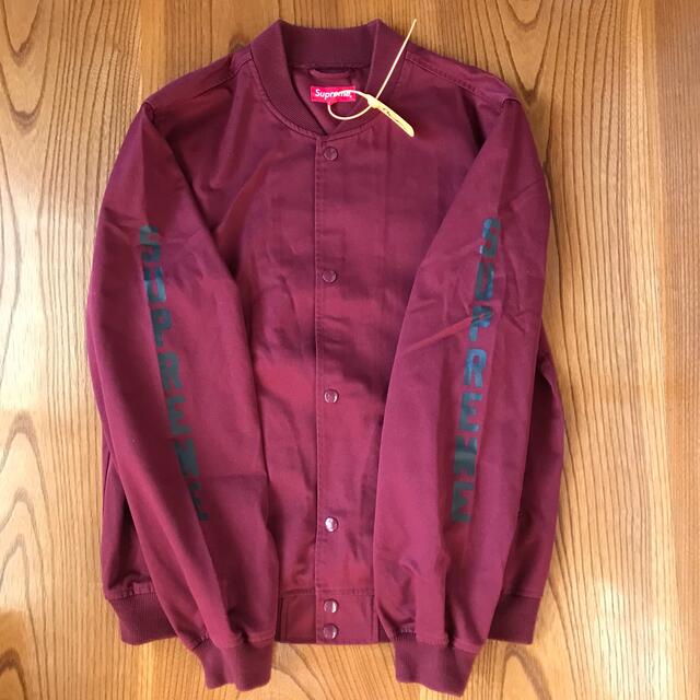 Supreme Antihero Bomber Jacket Burgundy