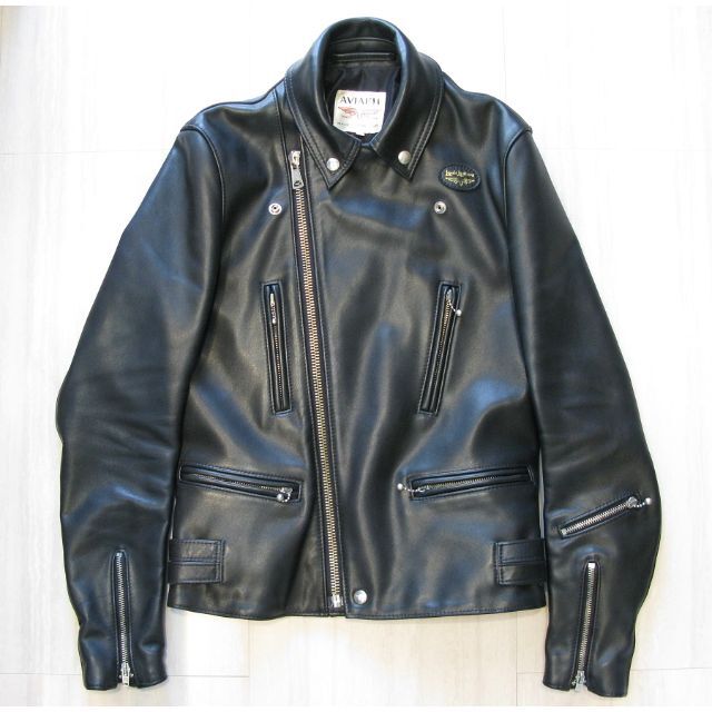 Lewis Leathers(ルイスレザー)のLewis Leathers ルイスレザー ライトニング 402T 34 メンズのジャケット/アウター(ライダースジャケット)の商品写真