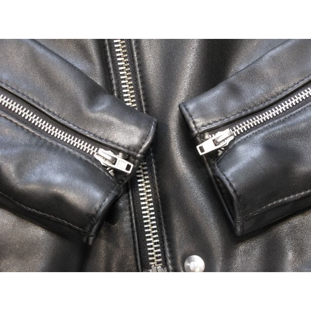 Lewis Leathers(ルイスレザー)のLewis Leathers ルイスレザー ライトニング 402T 34 メンズのジャケット/アウター(ライダースジャケット)の商品写真