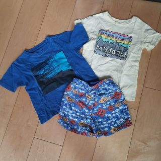 パタゴニア(patagonia)のpatagoniaパタゴニア　kidssummerセット(Tシャツ/カットソー)