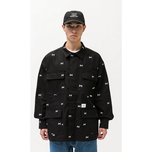 Mサイズ 22SS WTAPS JUNGLE 01 / LS BLACK 新品