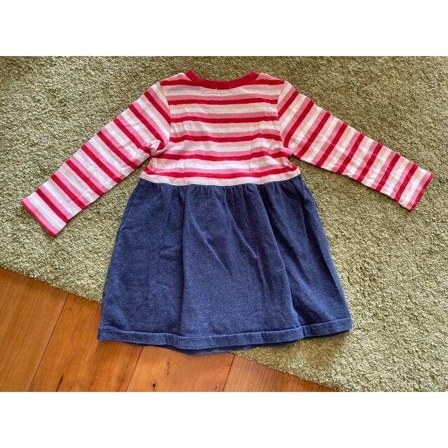 mikihouse(ミキハウス)の【 美品 】ミキハウス ワンピース 100 キッズ/ベビー/マタニティのキッズ服女の子用(90cm~)(ワンピース)の商品写真