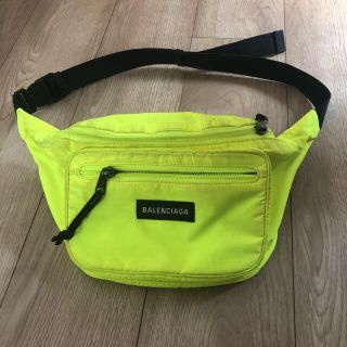 バレンシアガ(Balenciaga)のバレンシアガ　イエロー　ウエストポーチ(ウエストポーチ)